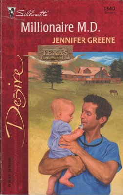 Millionaire M. D. Jennifer Greene Silhouette Desire Romance Novel Book 0373763409