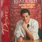 For Services Rendered by Anne Marie Winston Silhouette Desire Novel Book 0373766173 