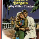 Rogue's Bargain by Cathy Gillen Thacker Romance Fiction Novel Book 0373161875 