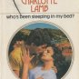 Who's Been Sleeping In My Bed by Charlotte Lamb Harlequin Presents Novel Book 0373108427