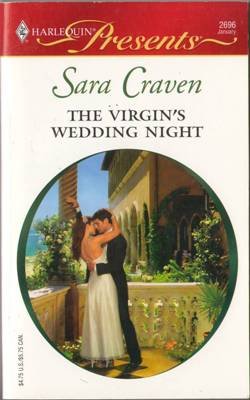 The Virgin's Wedding Night by Sara Craven Harlequin Presents Novel Book 0373126964