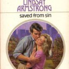 Saved From Sin by Lindsay Armstrong Harlequin Presents Novel Book 0373108060