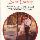 Innocent On Her Wedding Night by Sara Craven Harlequin Presents Book Romance Novel