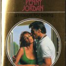 A Reason For Being by Penny Jordan Harlequin Presents Fiction Love Novel Romance Book