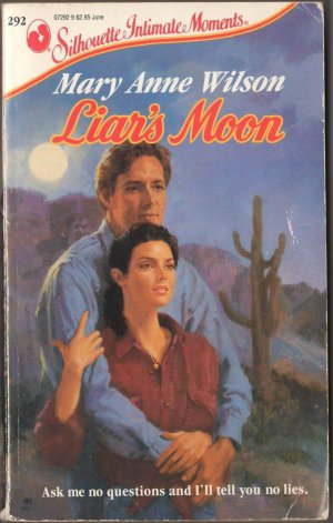 Liar's Moon by Mary Anne Wilson Silhouette Intimate Moments Novel Book 0373072929