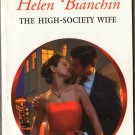 The High-Society Wife by Helen Bianchin Harlequin Presents Romance Book Novel Fiction Fantasy