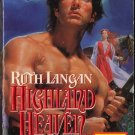 Highland Heaven by Ruth Ryan Langan Harlequin Historical Romance Fiction Novel Book Fantasy Love