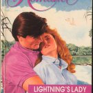 Lightning's Lady by Valerie Parv Harlequin Romance Fantasy Love Novel Book 0373031254