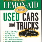 Lemon Aid Used Cars and Trucks 2011 2012 by Phil Edmonston Secret Warranties Book
