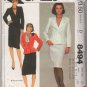 McCall's 8494 D Misses' Size 18 Bust 40 Double-Breasted Jacket Straight Skirt Uncut Sewing Pattern