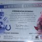 Peyton Manning/Matt Leinart Upper Deck "Winning Combos" autographed card