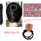 Magic Sponge Hair Holder/Hair Bun Maker Free Hair Bin
