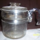 Vintage Pyrex 8 Cup Percolator  Free Shipping