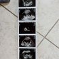 Prank Pregnancy Fake Customized 2D Ultrasound, 5 Photo Strip  REAL US PAPER