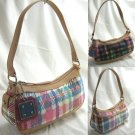 Small Handbags with Trendy Plaid Design