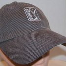 PGA Tour Imperial Brand Gray Lightweight Corduroy Baseball Cap Strapback Hat