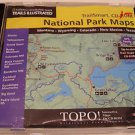 National Geographics Maps Trail Illustrated National Park Maps TrailSmart CD-ROM