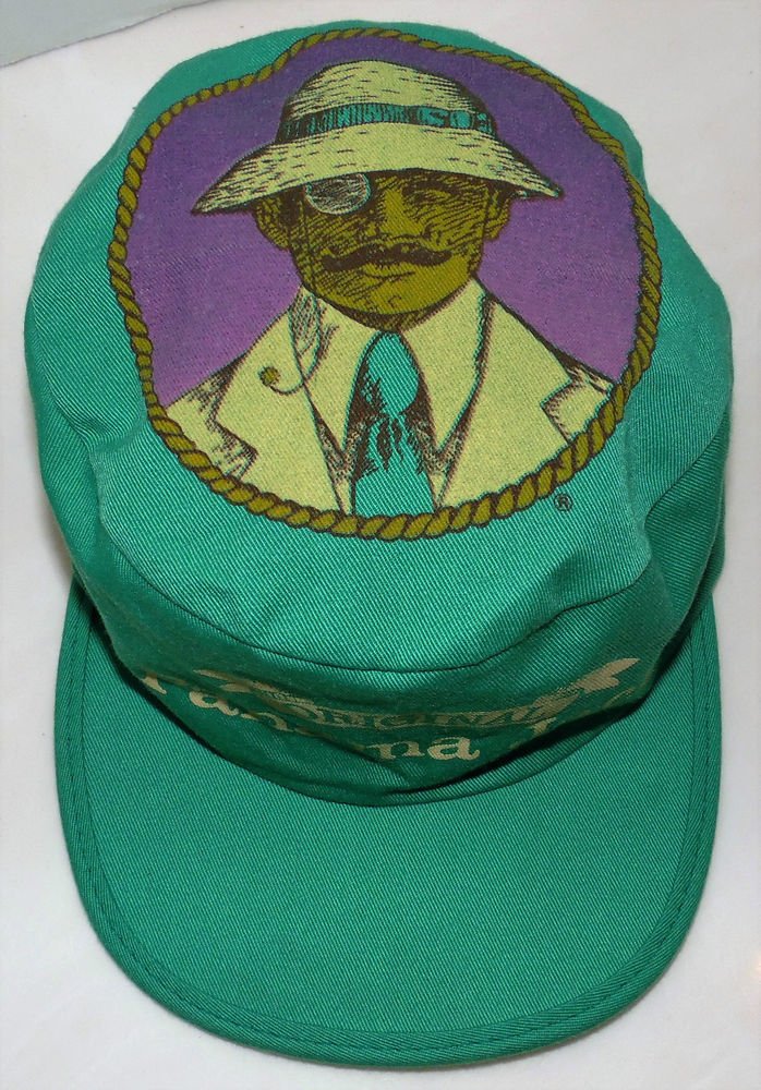 Panama Jack Vintage Rare 80's Original Hat Painters Cap Made In USA