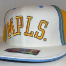 Minneapolis Lakers Retro NBA Reebok D'funkd Flat Brim Hat Size 7 3/8 Kobe Bryant