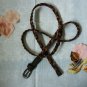 Woven braided belt - width 0.4inch Mixed Color
