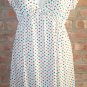 OutFitKit polka dot short sleeve baby doll dress XL with accessories
