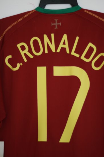 Portugal Christiano Ronaldo Euro 2008 Jersey