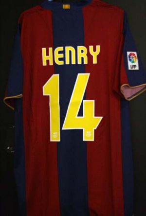 thierry henry barcelona jersey