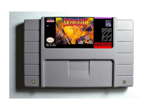 Skyblazer SNES 16-Bit Game Reproduction Cartridge USA NTSC Only English ...