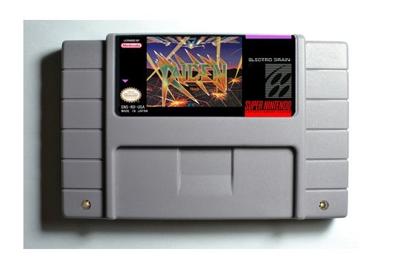 Raiden Trad SNES 16-Bit Game Reproduction Cartridge USA NTSC Only ...