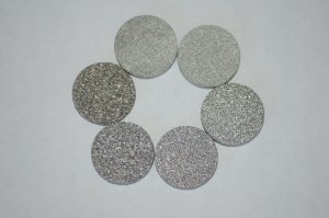 6 pc. Experimental filter disc set - 76 mm (2.992") x .062"