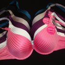 6 Max Push Up Striped Bra lot SI68D