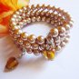 Sun Kissed Cuff Bracelet, Stacking Bracelet