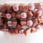 Chunky Goldstone Cuff Bracelet, Stacking Bracelet