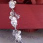 Dainty Cluster Pearl Bridal Bracelet, Wedding Bracelet, Pearl and Crystal Bridal Bracelet, Ivory