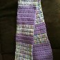 Purple toddler/girl scarf