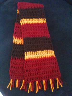 Perfect fall toddler scarf