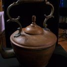 Antique Brass and Copper Kettle