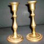 2 Vintage Brass Candle stick Holders