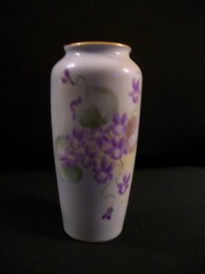 Antique C.T. Altwasser Floral vase