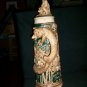 Antique German stein Die grüne Heid des Jägers Freud The green moorlands the hunter’s joy