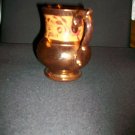 Antique Copper Luster Pitchers
