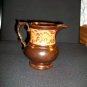 Antique Copper Luster Pitchers