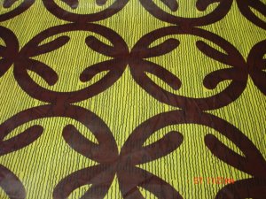 Original African Print Fabric - Patterned