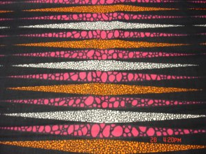 Original African Print Fabric - Patterned