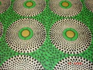 Original African Print Fabric - Patterned