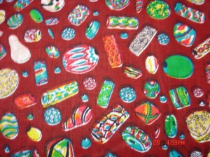 Original African Print Fabric - Patterned