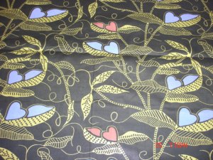 Original African Print Fabric - Patterned
