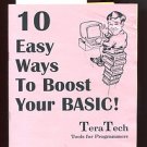 10 EASY WAYS TO BOOST YOUR BASIC by TeraTech: Tools for Professionals /SOFTWARE