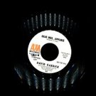 DAVID GARRICK: DEAR MRS. APPLEBEE /YOU'RE WHAT I'M LIVIN' FOR /45 RPM RECORD