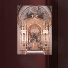 COLLECTIBLE POSTCARD: IGLESIA DE LA COMPANIA, QUITO, ECUADOR /ALTAR /BAROQUE